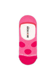 Pink Dots Design Women Invisible Socks