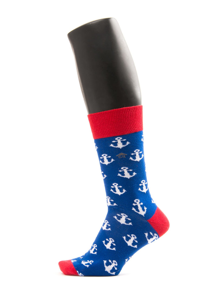 Anchor Design Men Socks
