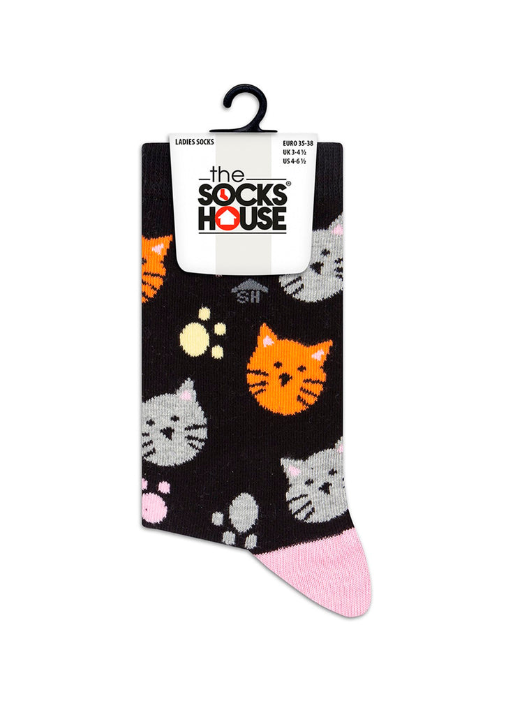 Cat Design Women Socks
