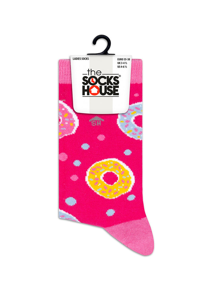Donut Design Women Socks