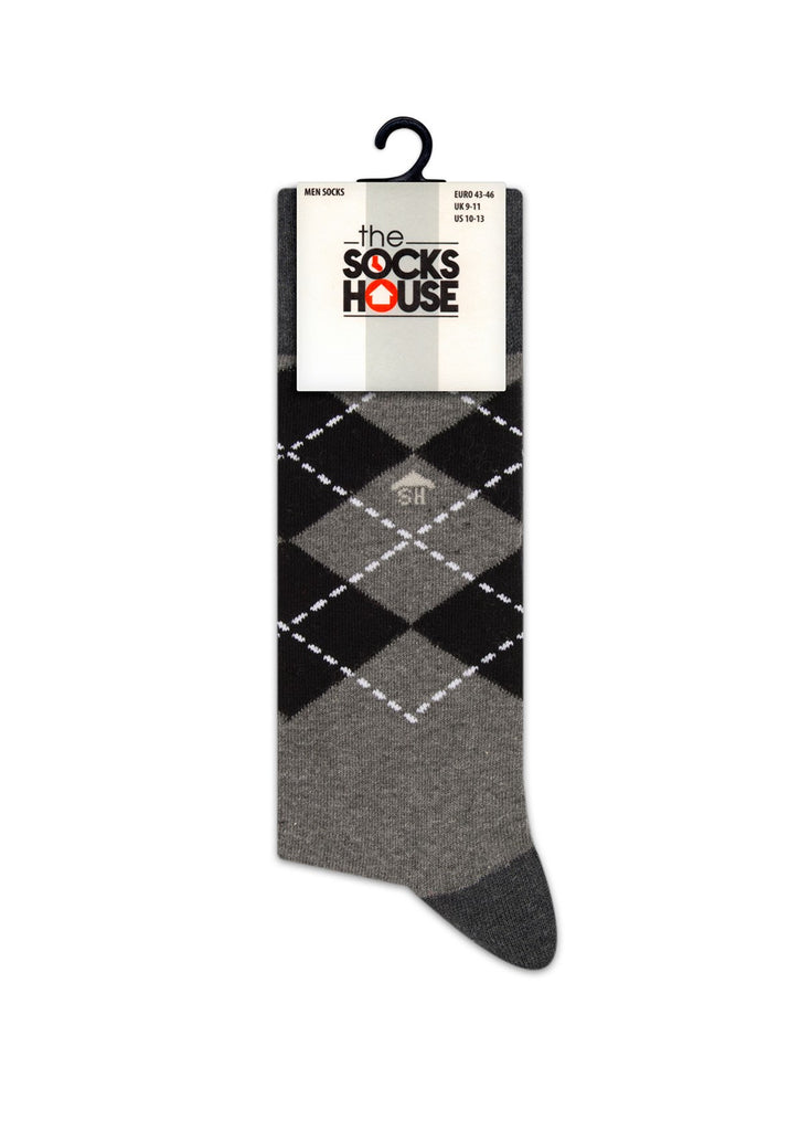 Argyle Design Men Socks
