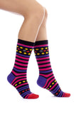 Women Bold Gift Set with 4 Pairs of Socks