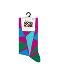 Triangle Design Women Bamboo Socks
